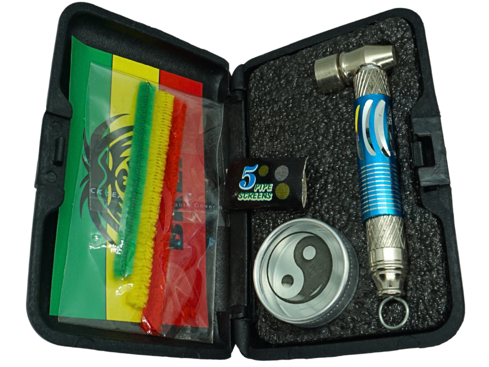 Pipe Set im Etui Metall
